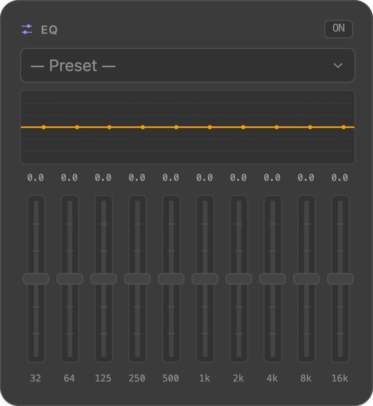 Eq node — Splitwave audio routing