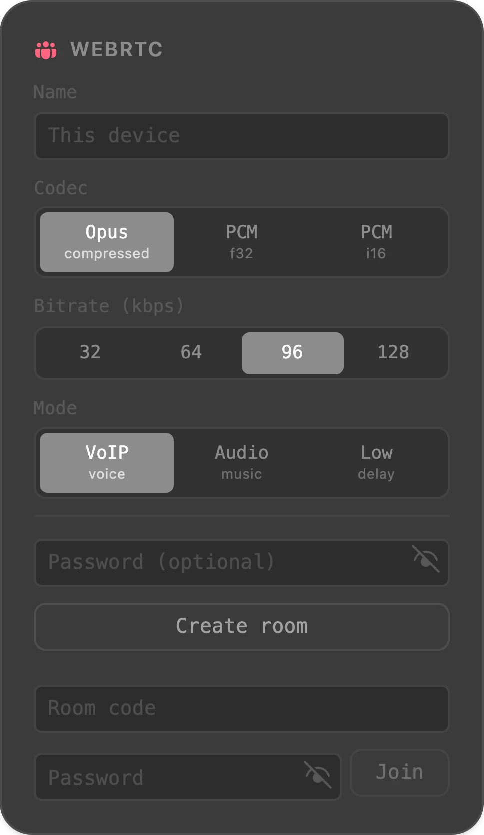 Web Rtc Collaborator node — Splitwave audio routing
